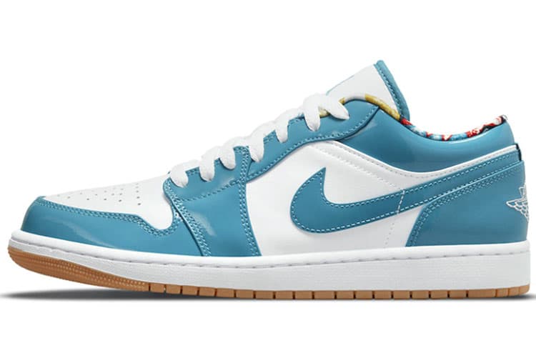 JORDAN 1 Low Se Barcelona Cyber Teal 2