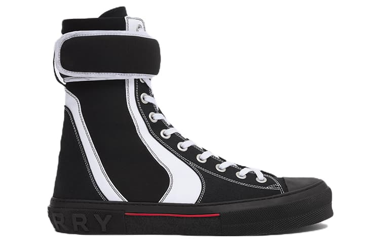 Burberry Sub High-top Lace Up Black 3