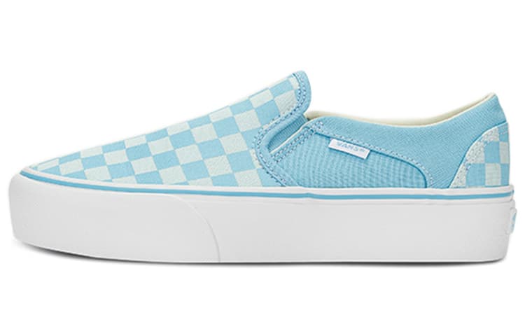 Vans Asher Platform California 'Blue White' Women's 2