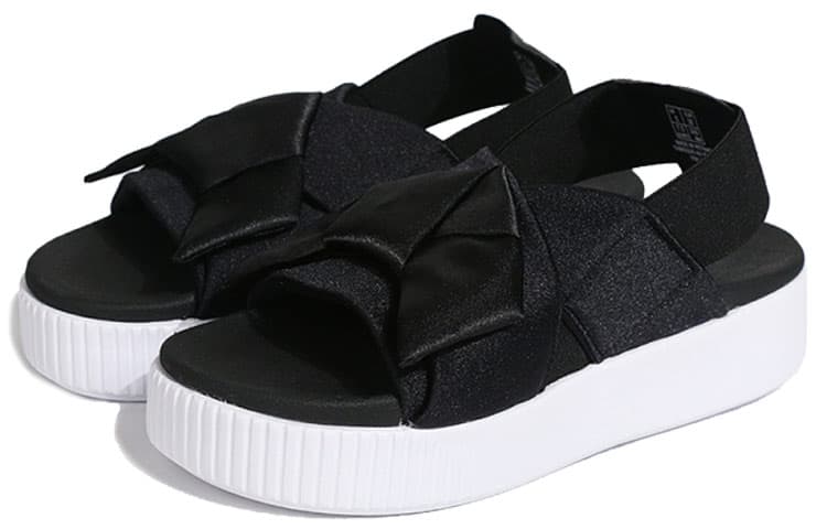 PUMA Platform Slide K 'Black' Women's 4
