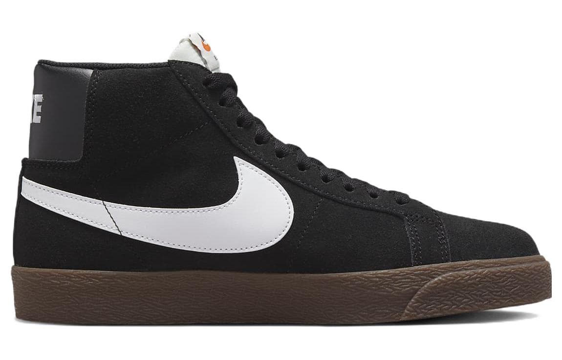 Nike Sb Zoom Blazer Mid Black White Dark Gum 4