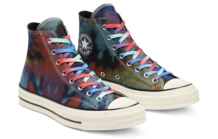 Converse Chuck Taylor All Star 70 Hi Tie Dye Plaid 5
