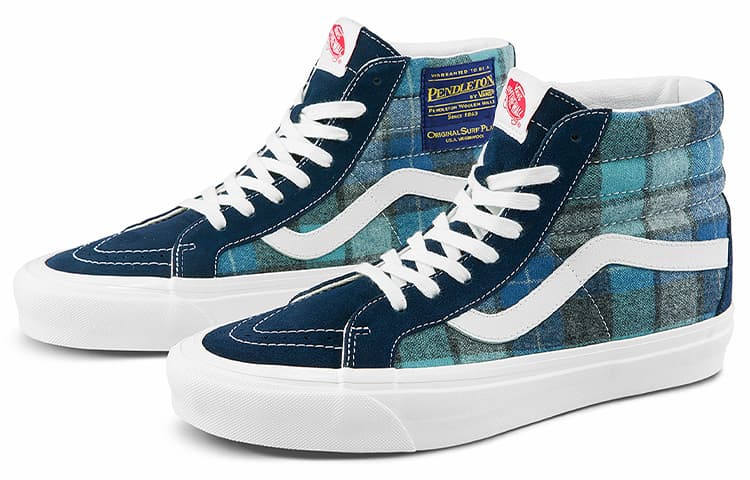 Sk8 Pendleton X Vans -Hi 38 Dx 'Anaheim Factory - Beach Boy Plaid' 3