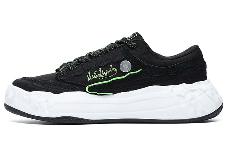 FILA FM 15 X Mihara Canvas Shoes 'Black White'