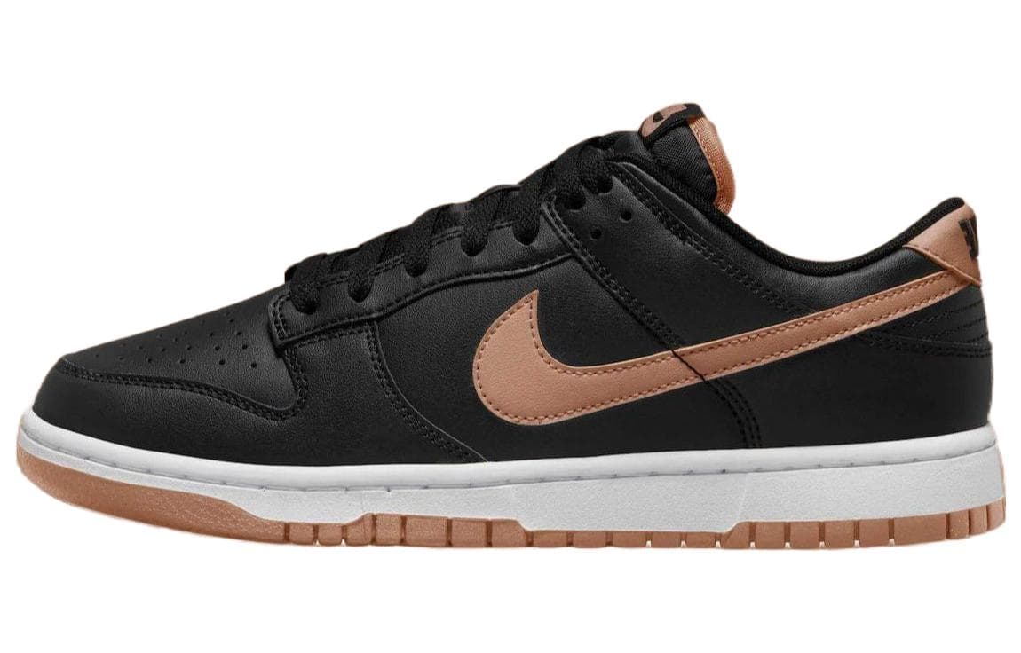 Nike Dunk Low Black Amber Brown