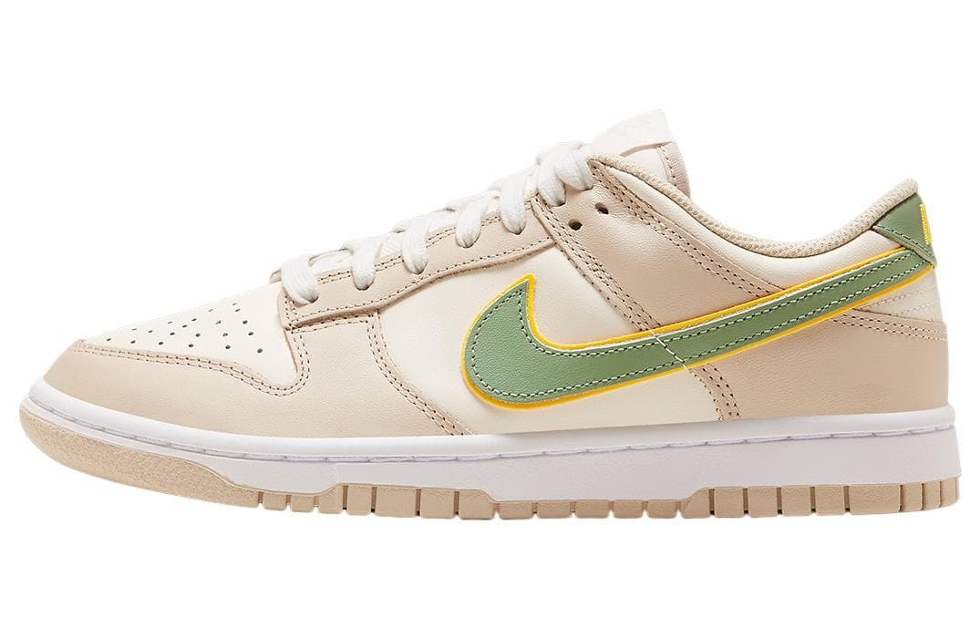 Nike Dunk Low Pale Ivory Oil Green Women's 2