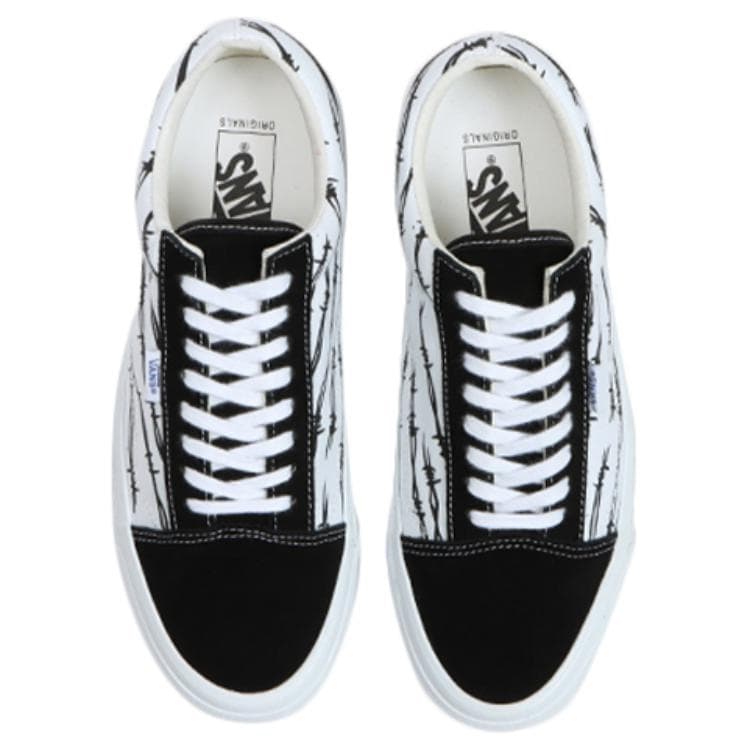 Vans Vault UA Old Skool NS OG LX Barbed Wire White 6