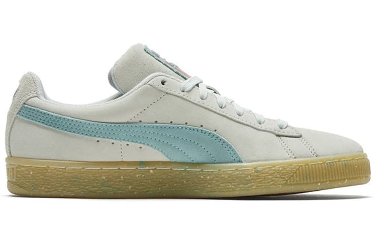 PUMA Suede Classic Grey/Blue Women's 5