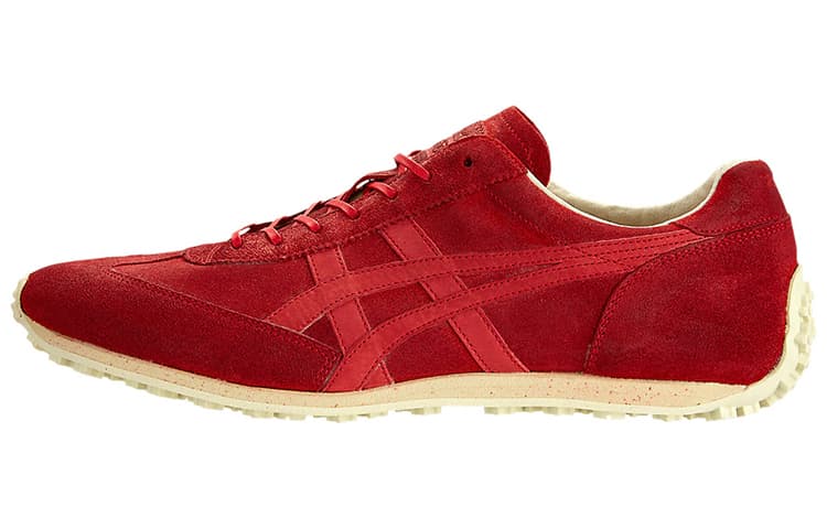 Onitsuka Tiger Edr 78 Cushioned Slip-Resistant Wear-Resistant Low-Top Casual Shoes Men's Red