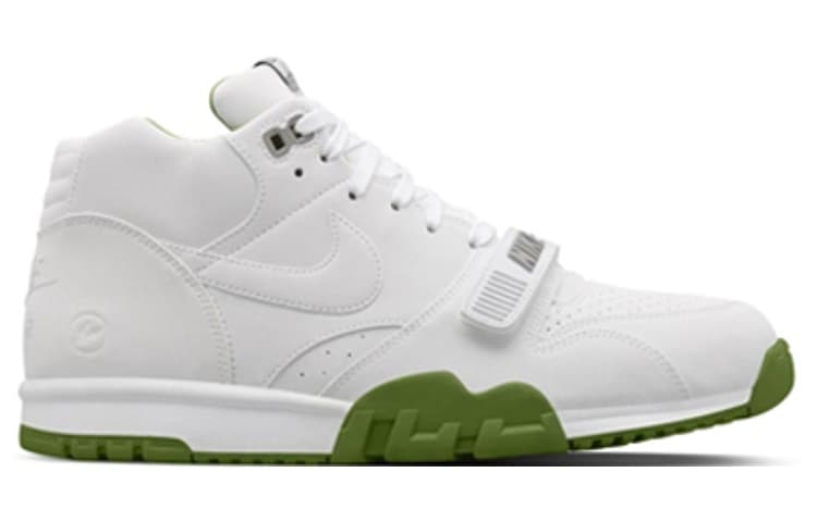 Nike Air Trainer 1 Fragment Design White Chlorophyll 3