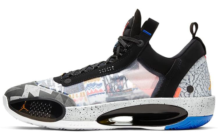 JORDAN Xxxiv Low Print 'Black'