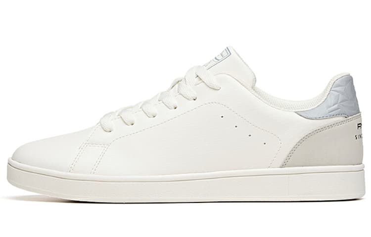 Anta Life Collection Coverage Warm Slip-Resistant Low-Top Skateboard Shoes White Gray 2