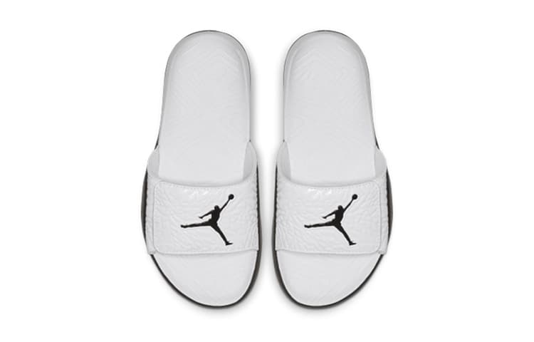 Jordan Hydro 7 V2 Kids' Slippers Black Gray Teenagers 5