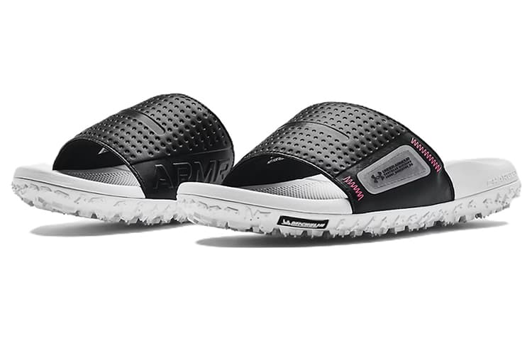 Under Armour Ft Sway Slide 'White Black' 6