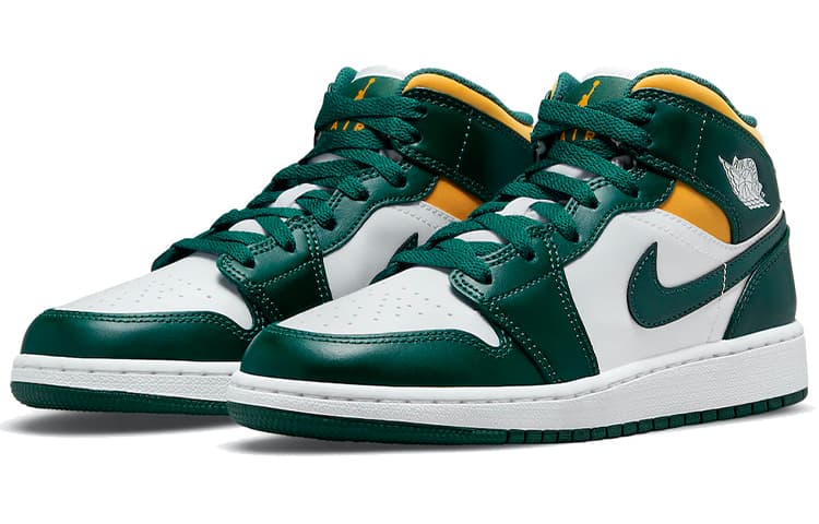 Jordan 1 Mid GS Sonics 6