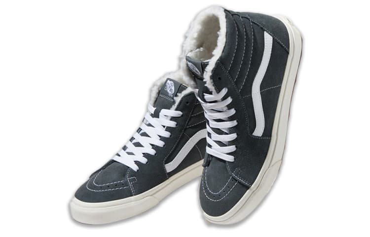 Vans SK8 Hi Gray Black Grayblack 5
