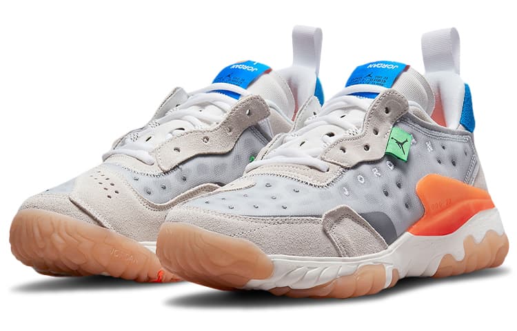JORDAN Delta 2 Light Photo Blue Orange 5