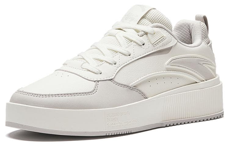 Anta Milk Lid 2 Support Low-Top Skateboard Shoes Women's White 3