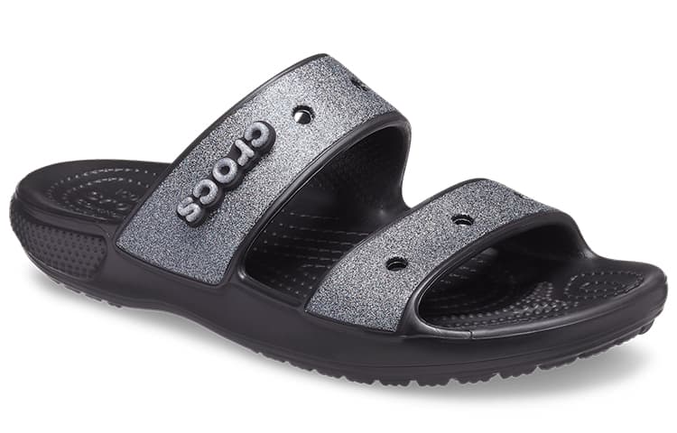 Crocs Classic Glitter Ii Sandal 'Black' 6