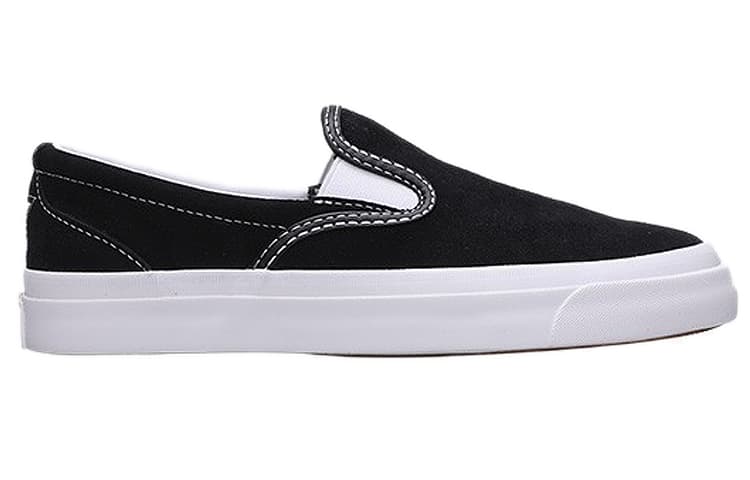 One Star Converse Cc Pro Suede Slip On 'Black White' 3