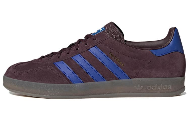 Adidas Originals Gazelle Indoor Shadow Maroon Semi Lucid Blue 2