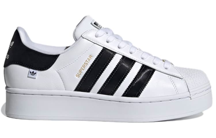 Adidas Originals Superstar Bold 'White Black' Women's 3