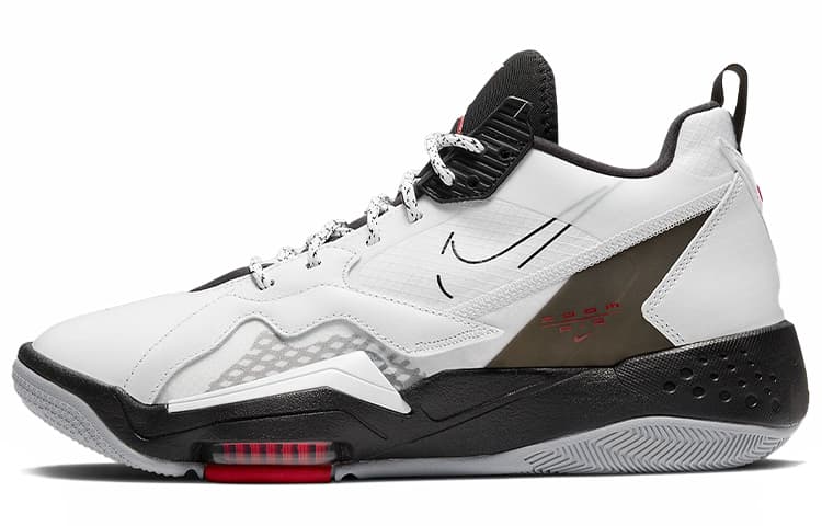 JORDAN Zoom 92 White Black Olive 2