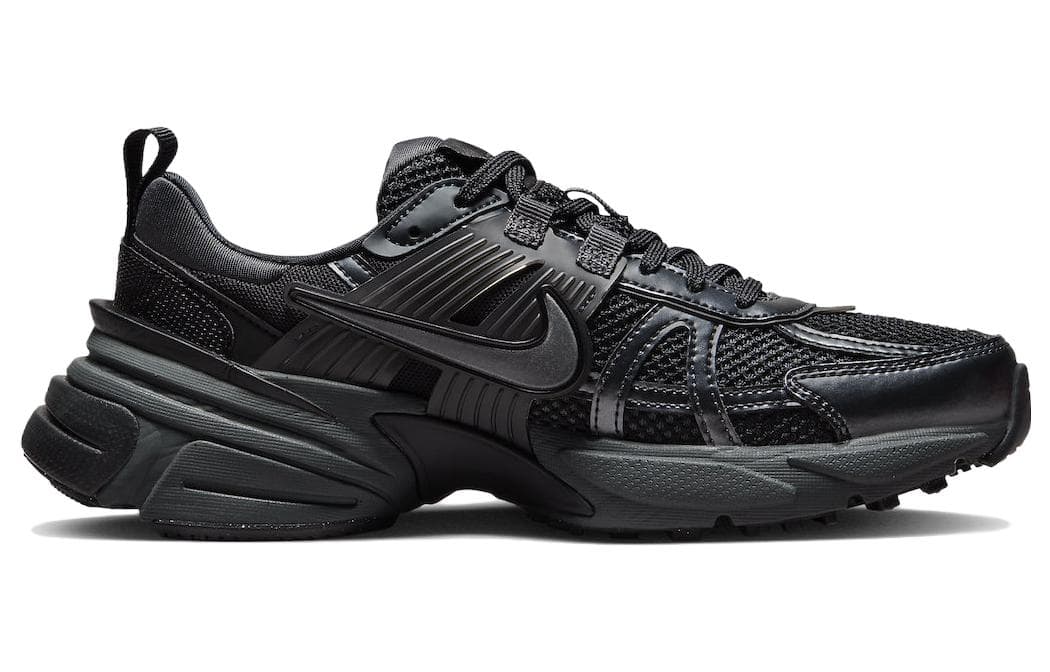 Nike V2K Run Black Dark Smoke Grey Women's 3