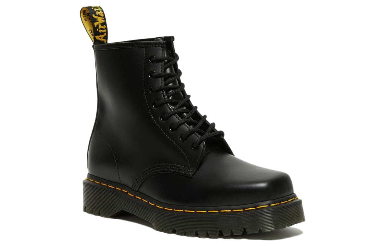 Dr.Martens 1460 Bex Squared Toe Leather Lace Up Boots 'Black' 3