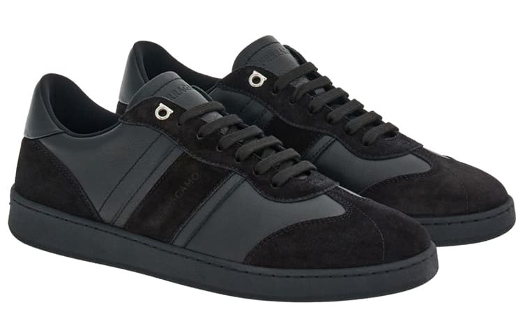 FERRAGAMO Logo-debossed Low-top Sneakers 5