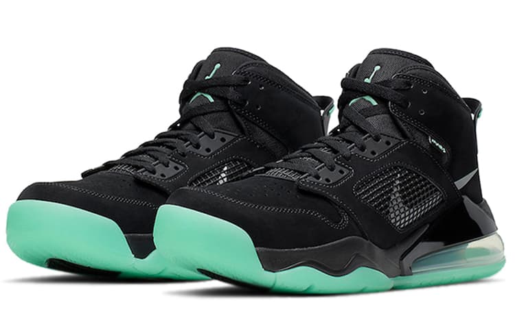 JORDAN Mars 270 Black Green Glow 6