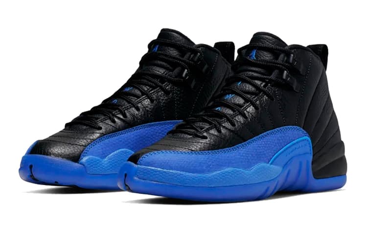 Jordan 12 Retro Black Game Royal GS 5