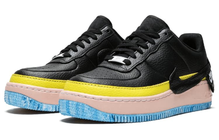 Nike Air Force 1 Jester Xx Black Sonic Yellow Arctic Orange Women's 3