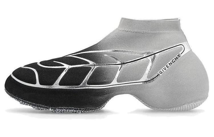 Givenchy TK 360 Plus Mid Sneaker Black Grey 2