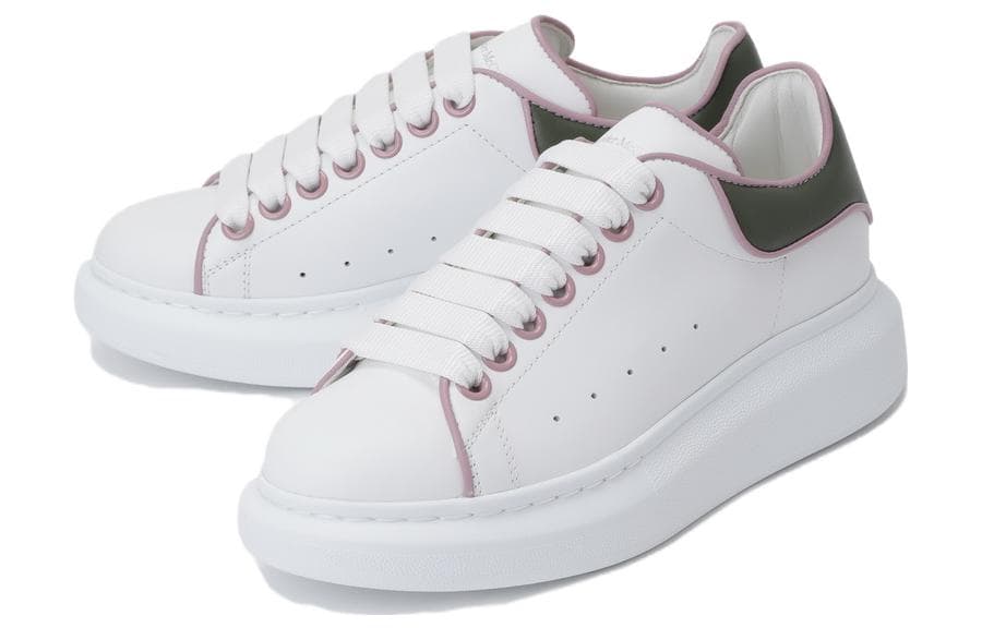 Alexander McQueen Oversized White Military Green Women's 3
