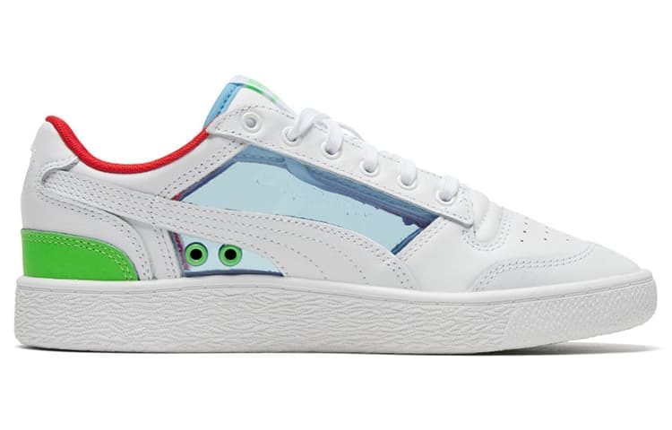 PUMA Ralph Sampson Lo Glass 'White/Blue/Green' 4