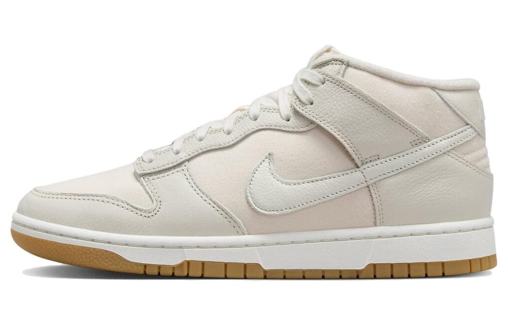 Nike Dunk Mid Canvas Light Orewood Brown Gum