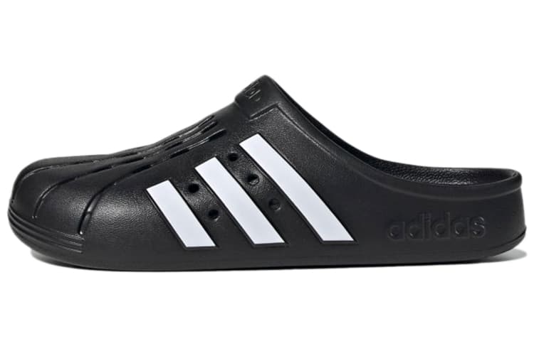 Adidas Adilette Clogs Core Black Cloud White 2