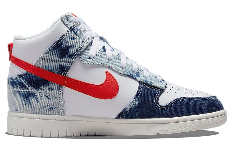 Nike Dunk High Washed Denim Pack Women's 4