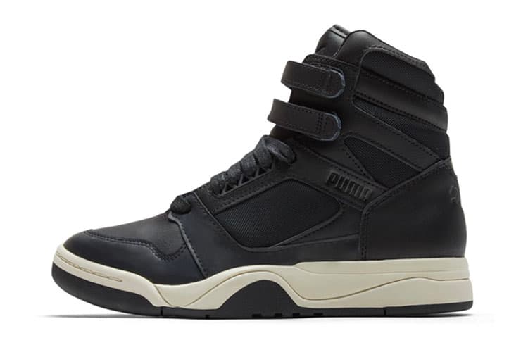 PUMA Palace Guard Mid Courtside 'Black White' 2