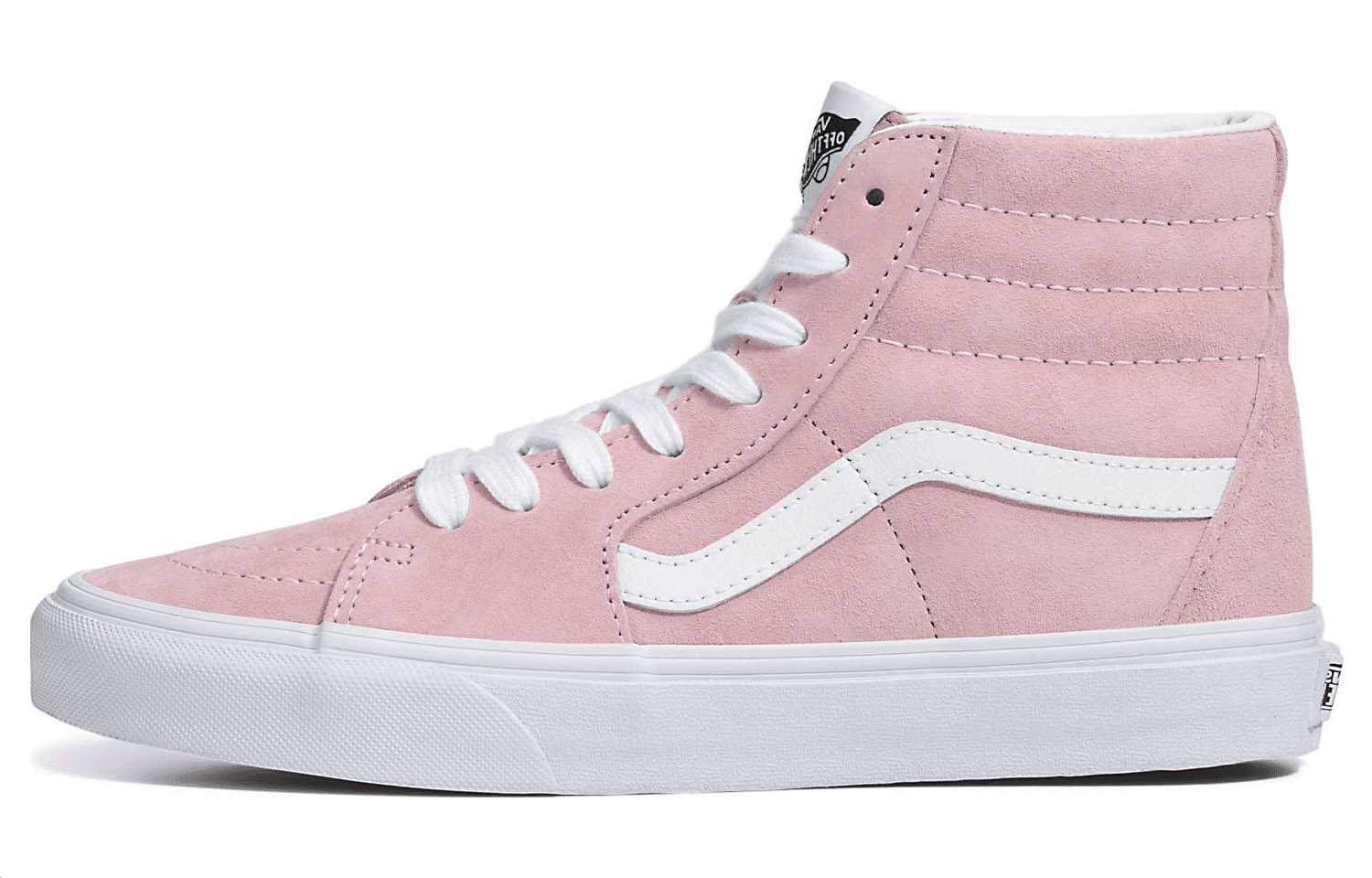 Vans SK8 HI Pig Suede 'Pink White'