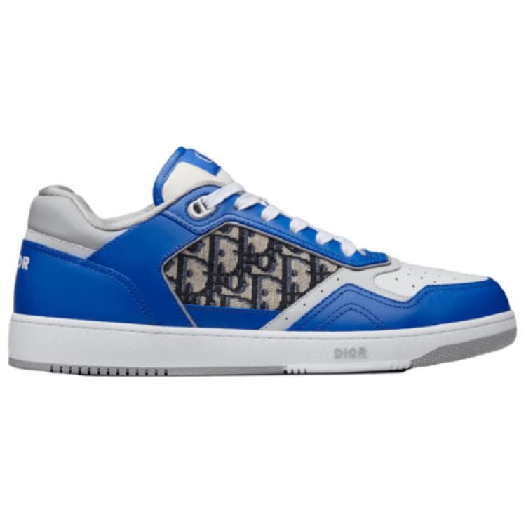 DIOR B27 Low Blue Grey White Beige DIOR Oblique Jacquard 3