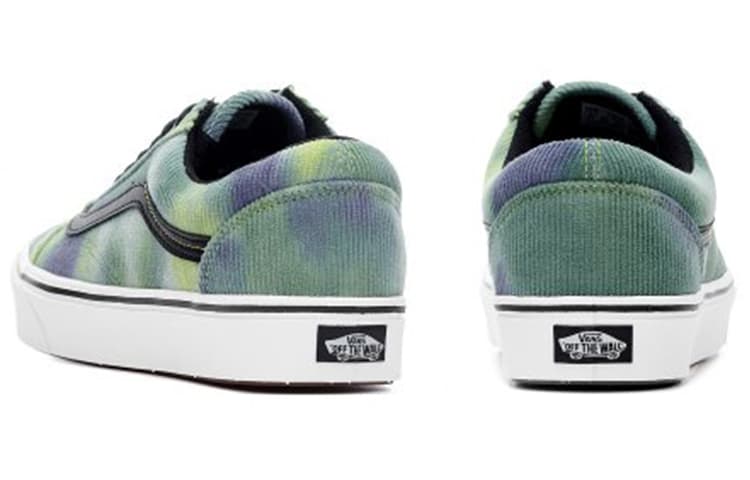 Vans Old Skool Green/White/Purple 5