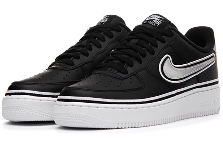 Nike Air Force 1 Low Sport Nba Black White 5
