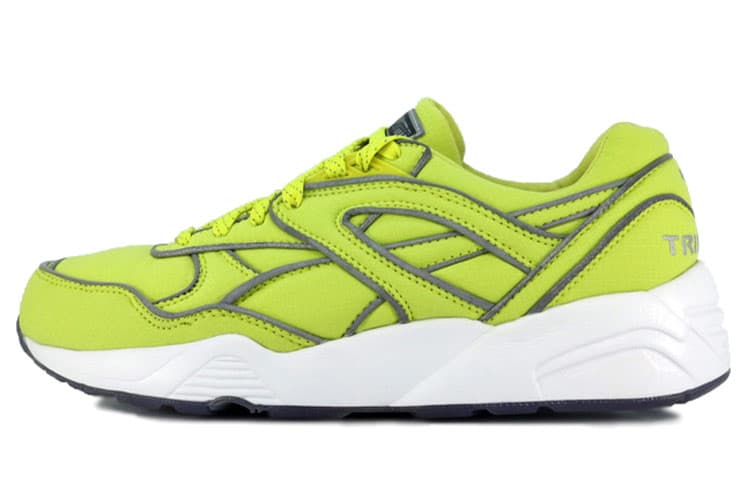 PUMA R698 Cushioning Anti-Slip And Wear-Resistant Low-Top Casual Shoes Women's Green 2