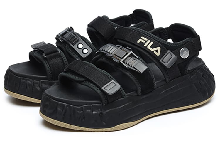 FILA FM 15 X Mihara Yasuhiro Sandals 'Black' 4