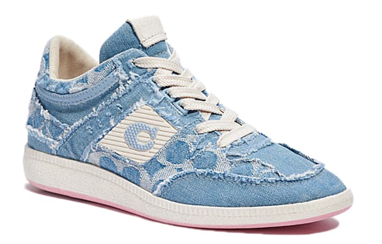 COACH CitySole Stylish Skateboarding Shoes Women's Blue 6
