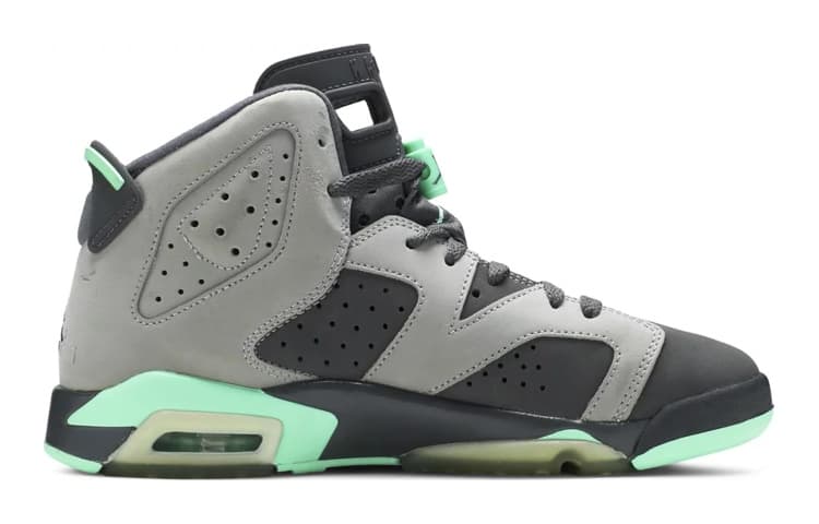 Jordan 6 Retro Green Glow GS 4