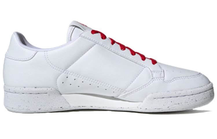 Adidas Originals Continental 80 Clean Classics White Scarlet 4