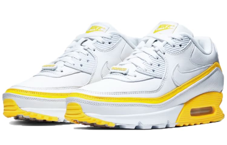 Nike Air Max 90 Undefeated White Optic Yellow 5